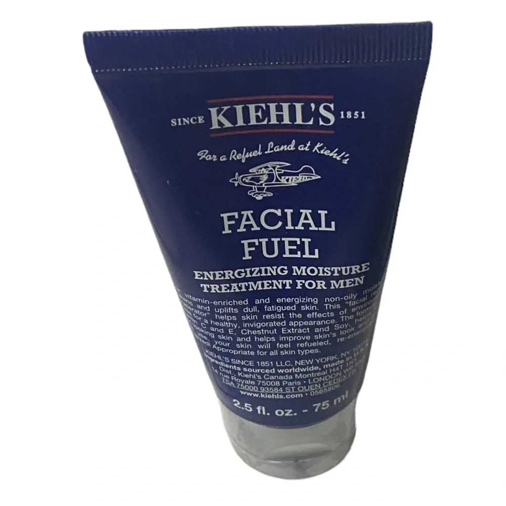 Kiehl's Facial Fuel Energizing Moisture For Men 2.5 oz / 75 ml SEALED.